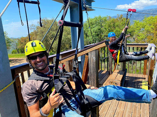 Flying High and Racing Friends: My Thrilling Day at Zip Zoom Ziplines